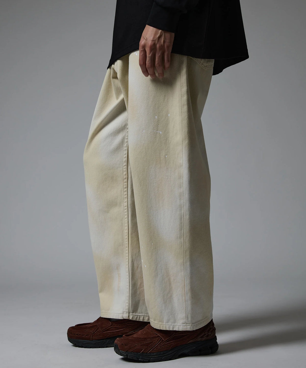 BAGGY DENIM VINTAGE DYED