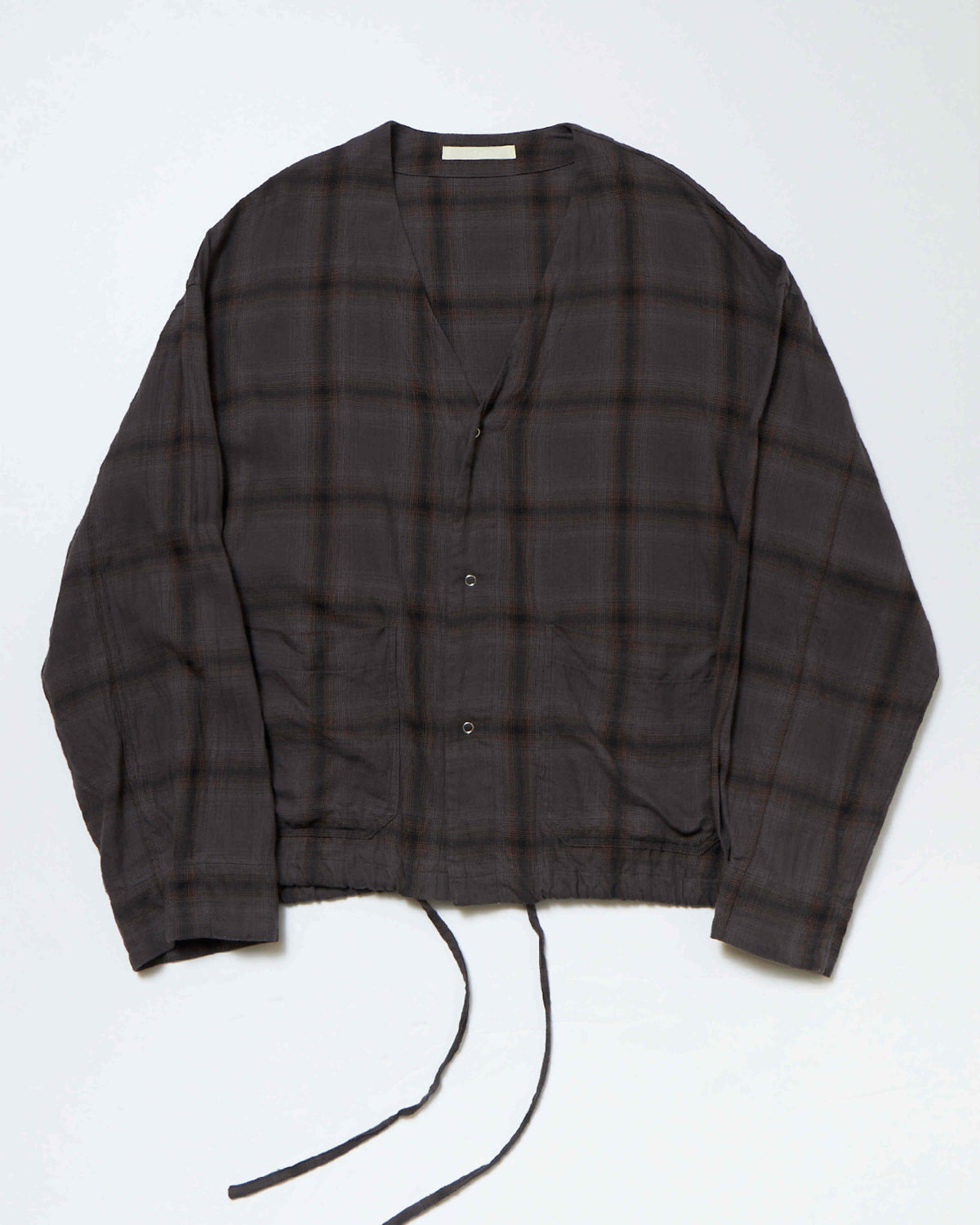 F.E CARDIGAN PLAID