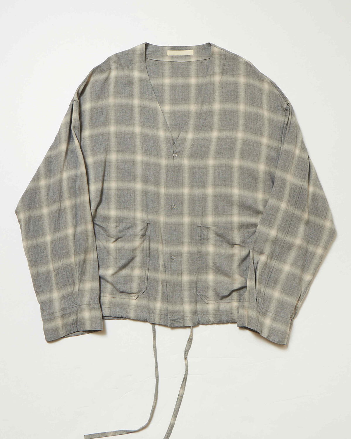 F.E CARDIGAN PLAID