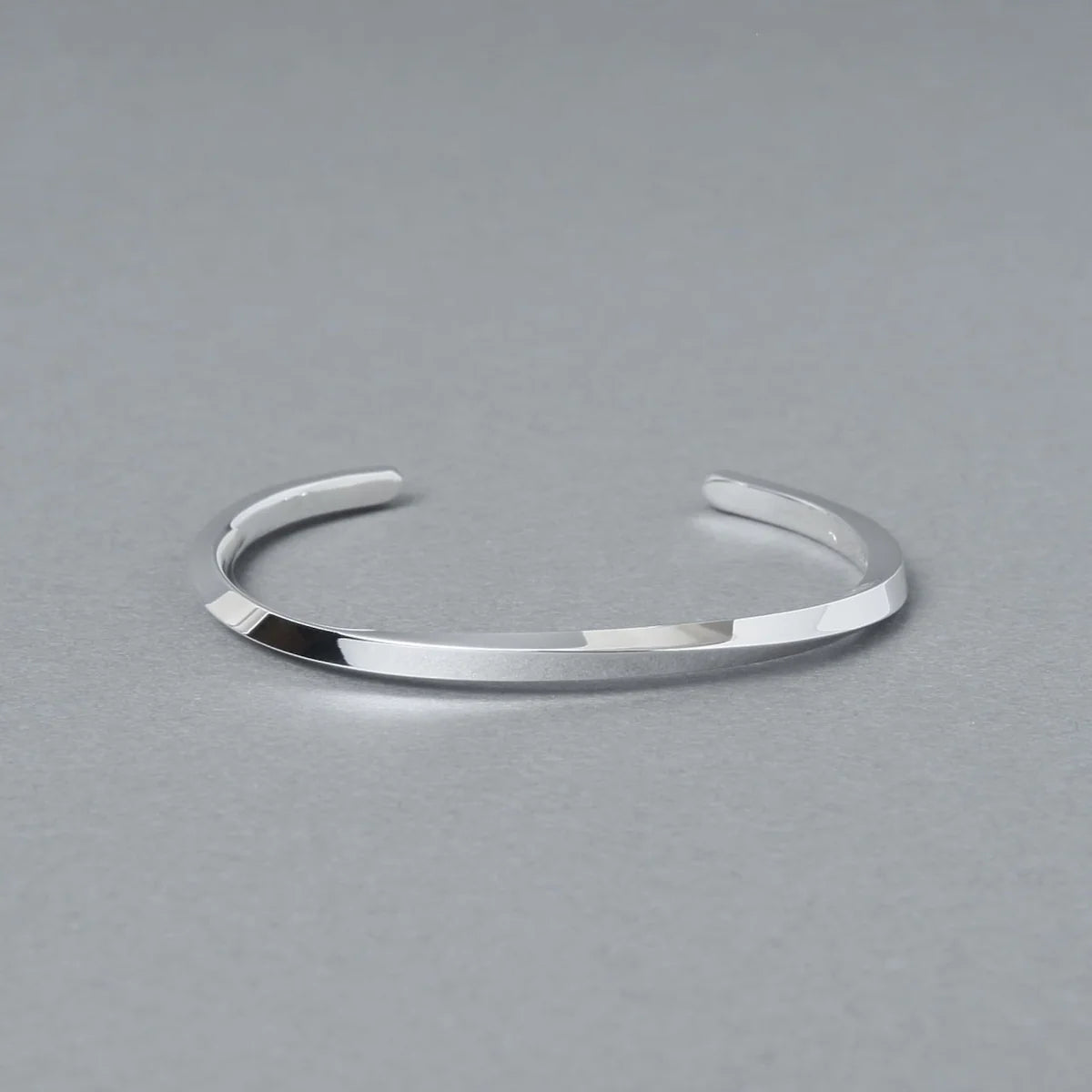 シルバー925 バングル｜幅3mm
