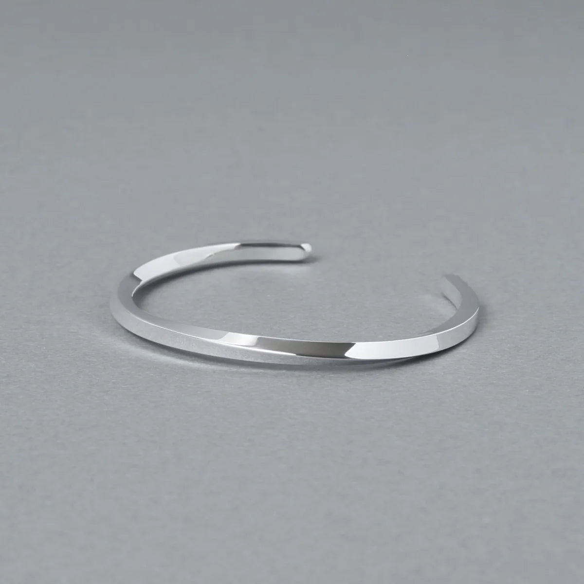 シルバー925 バングル｜幅3mm