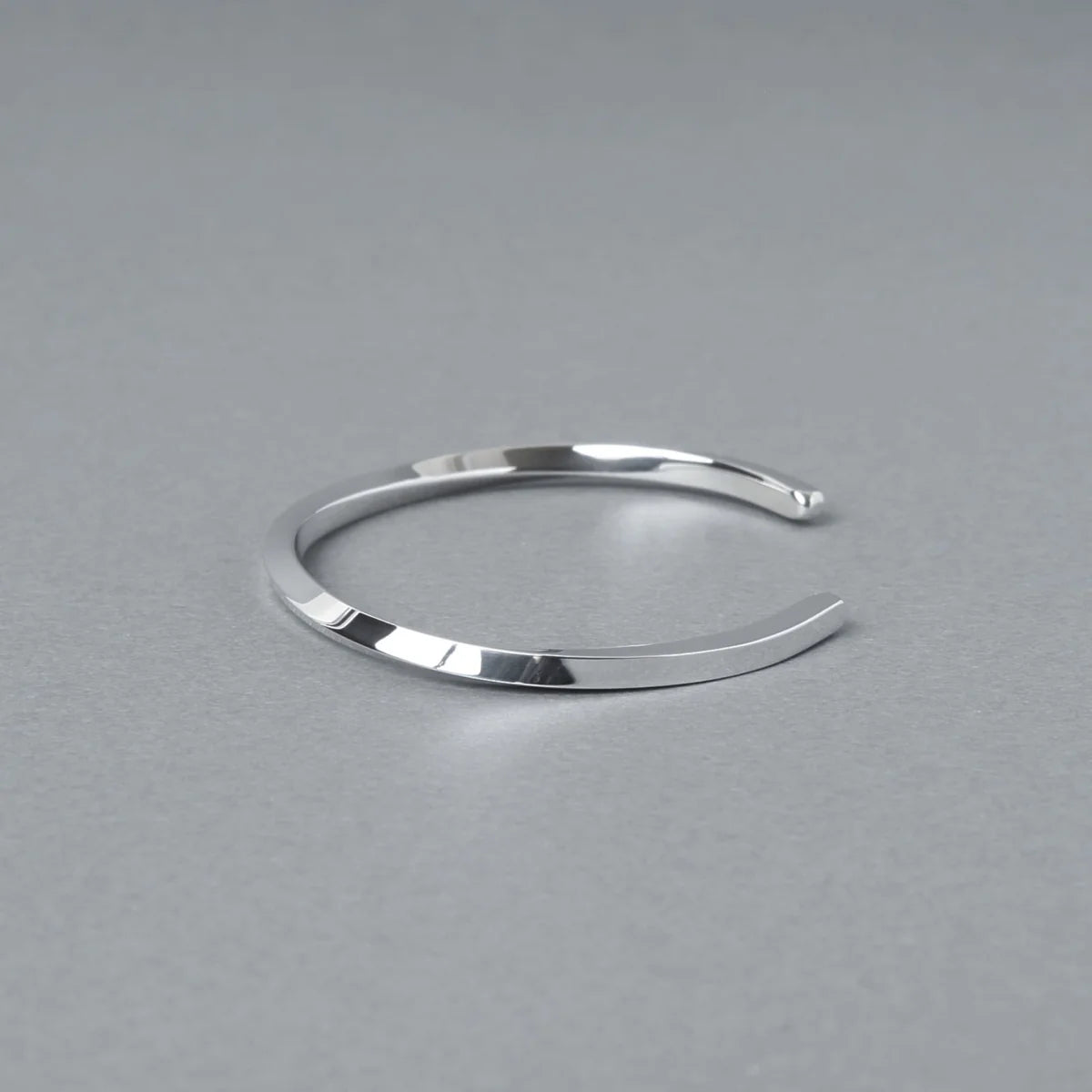 シルバー925 バングル｜幅3mm