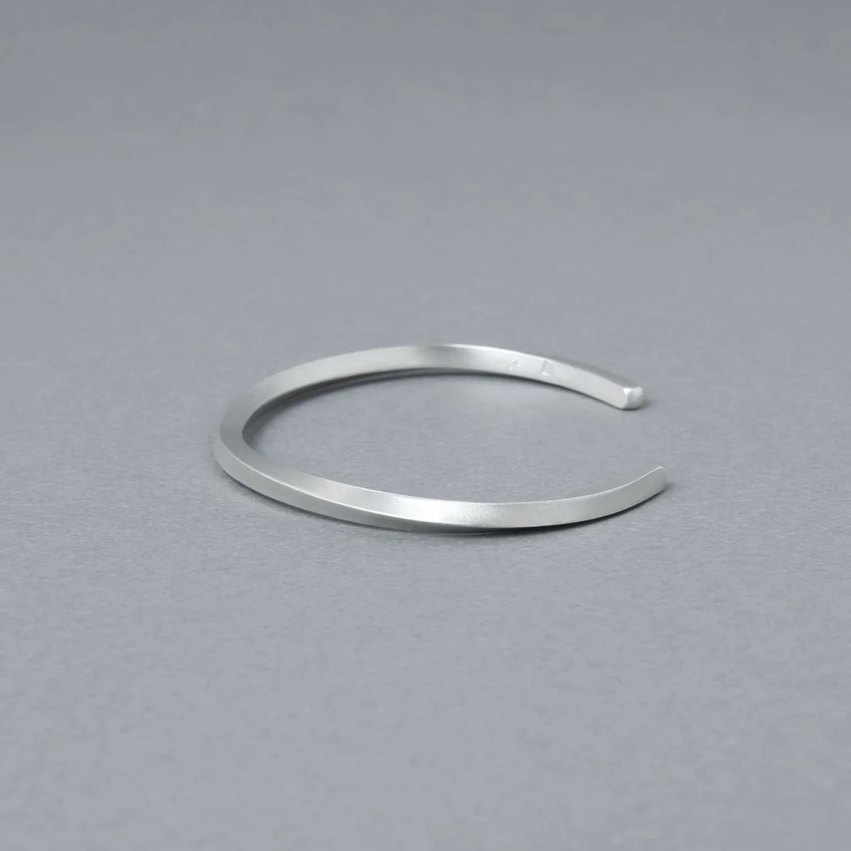 シルバー925 バングル ｜幅3mm
