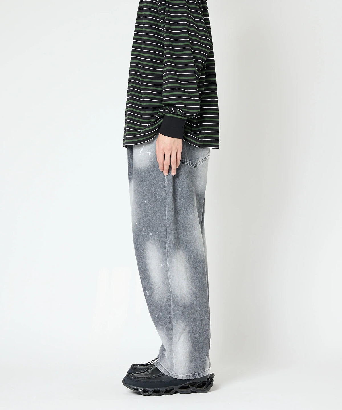 BAGGY DENIM VINTAGE DYED