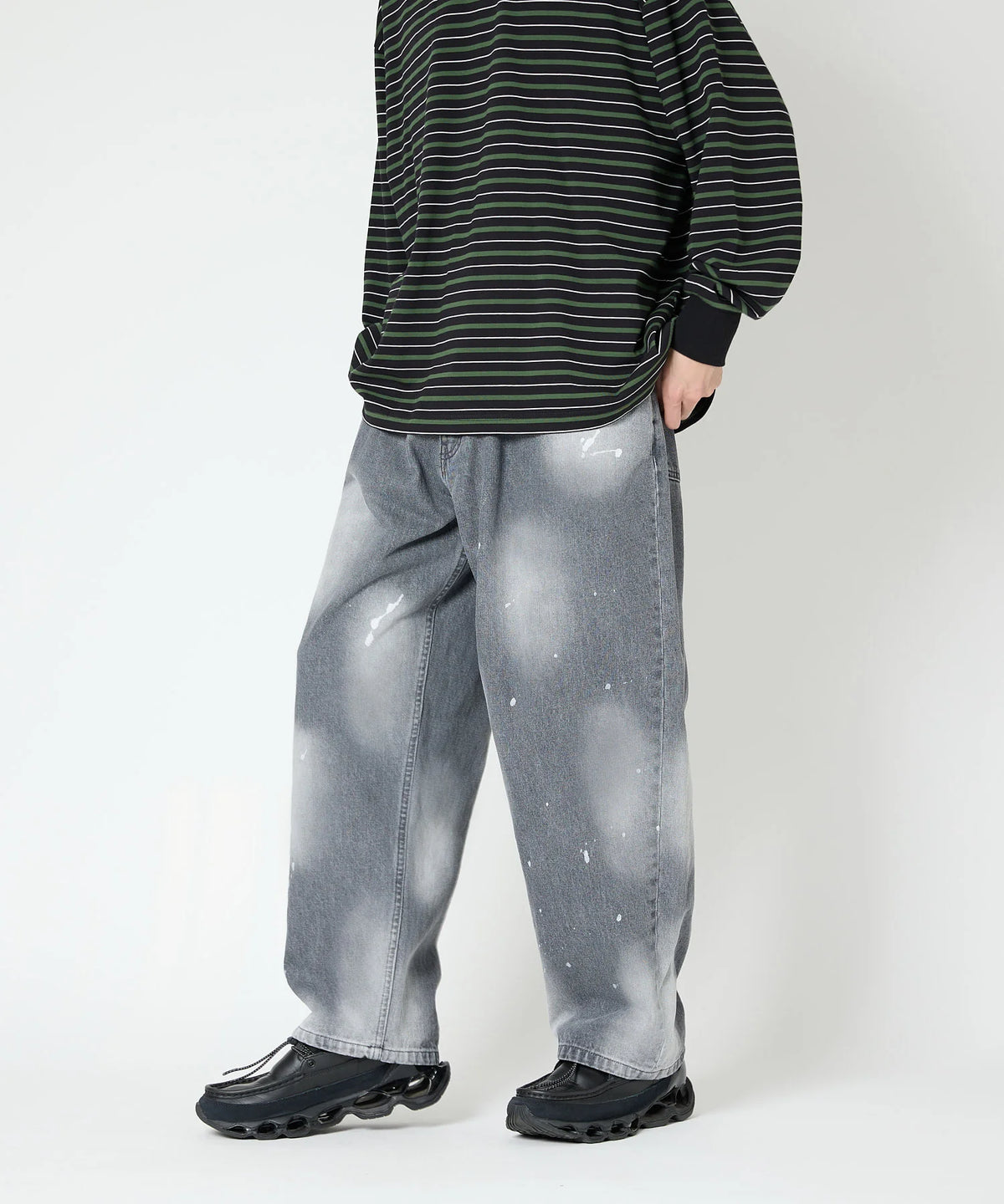 BAGGY DENIM VINTAGE DYED