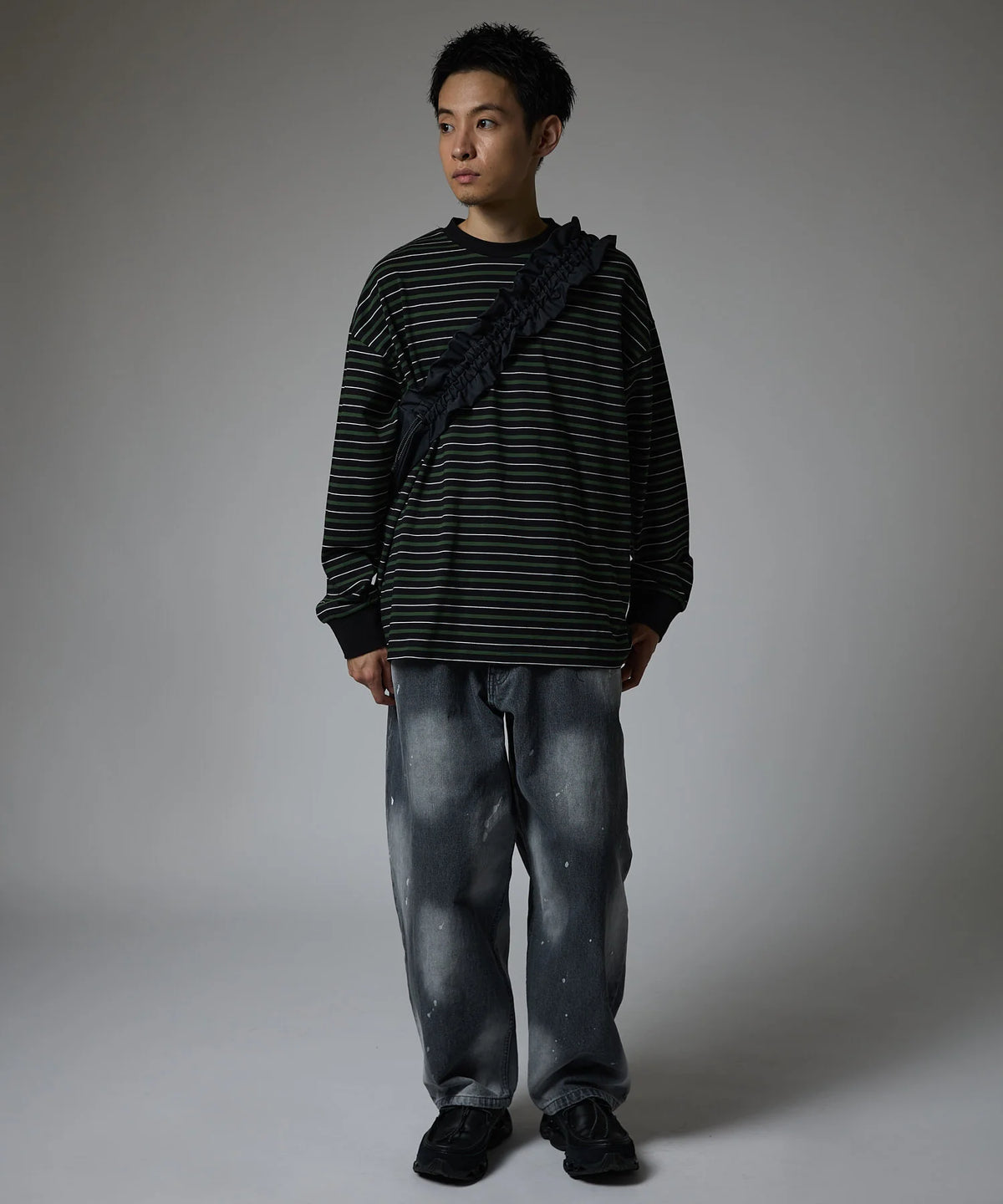 BAGGY DENIM VINTAGE DYED