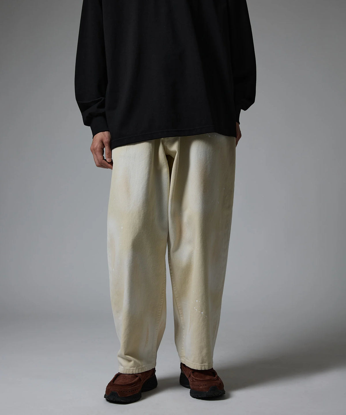 BAGGY DENIM VINTAGE DYED