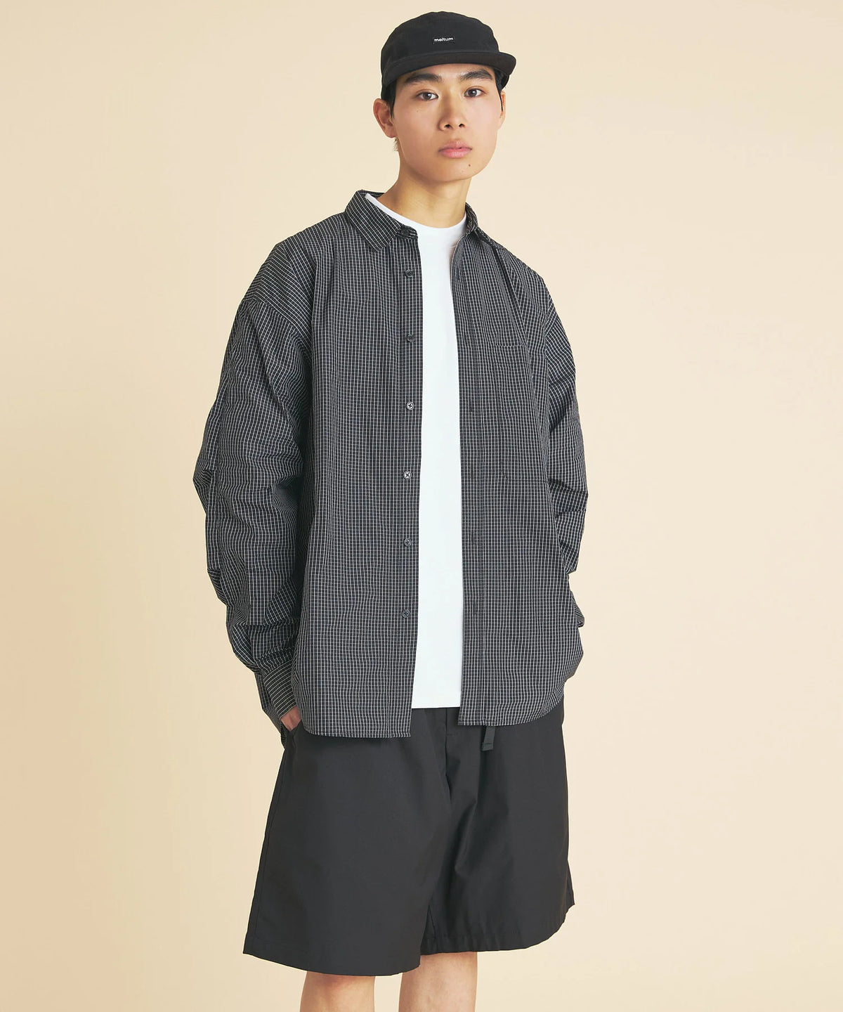 GRAPH CHECK TECH SHIRT L/S