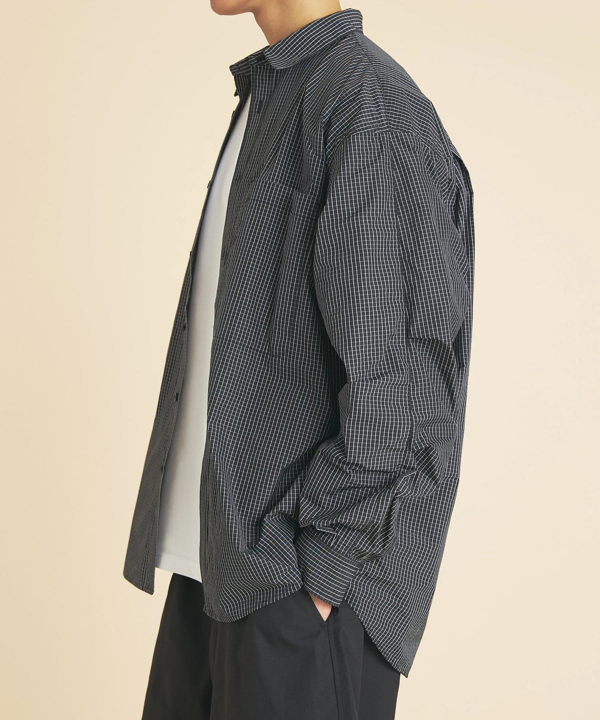 GRAPH CHECK TECH SHIRT L/S