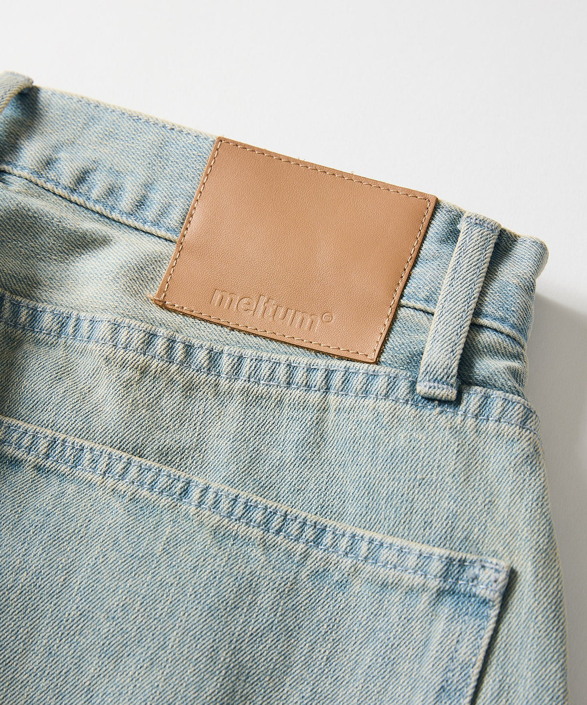 BAGGY DENIM VINTAGE DYED