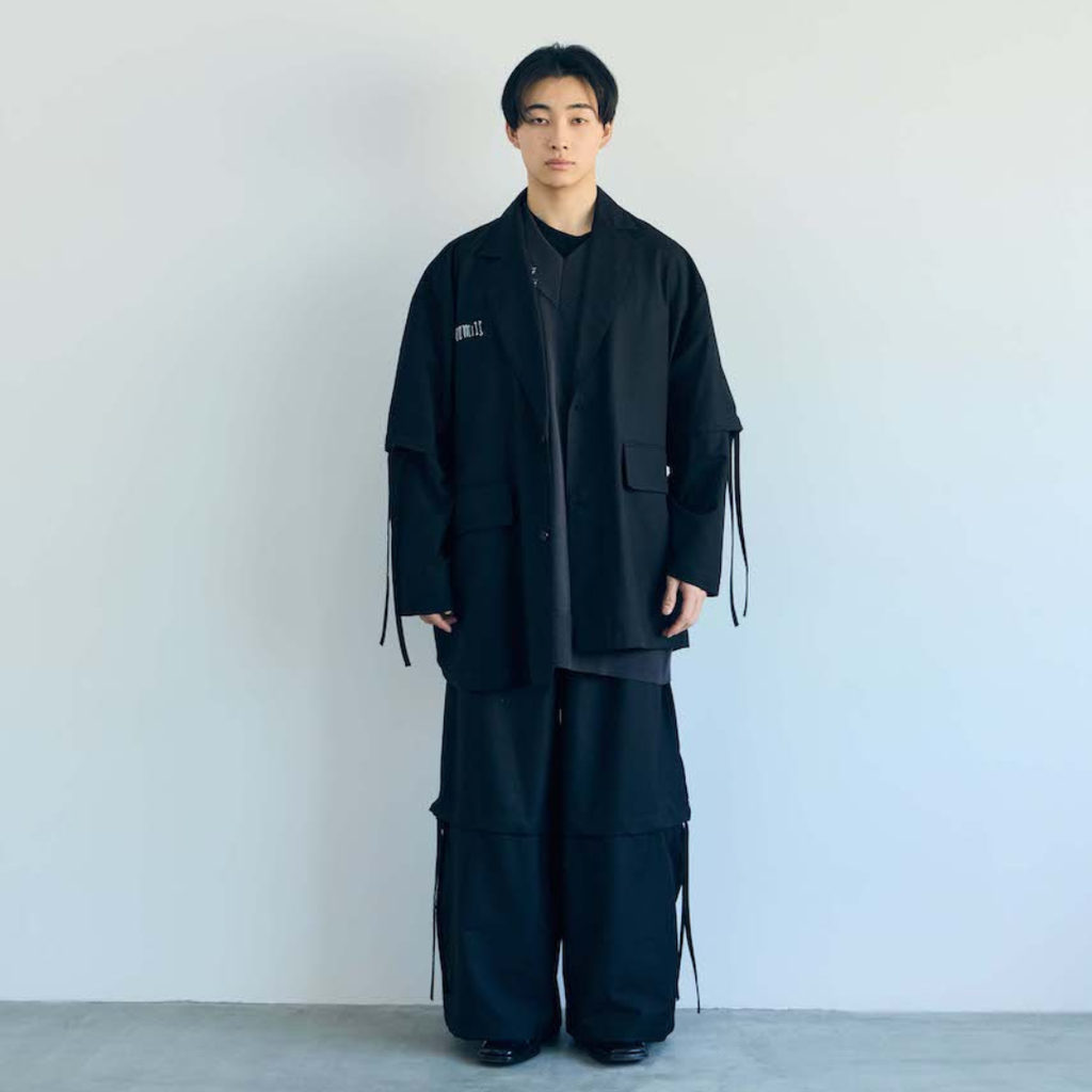 2way セットアップジャケット (BLACK)