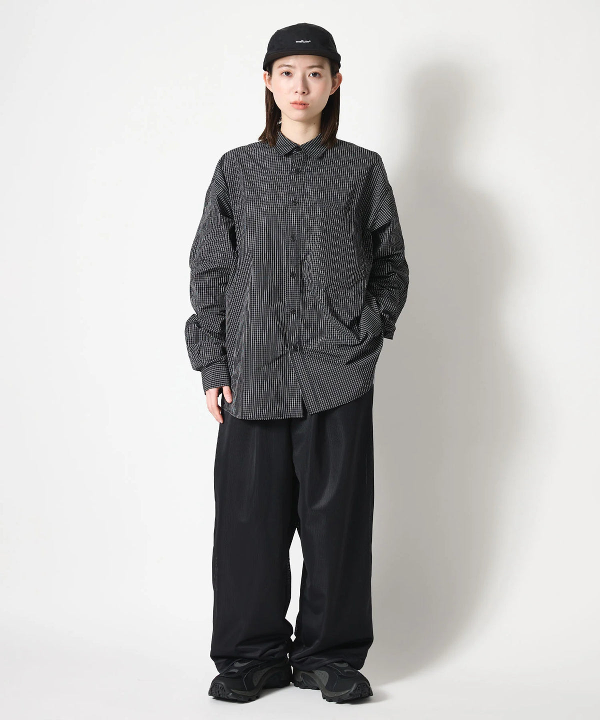 GRAPH CHECK TECH SHIRT L/S
