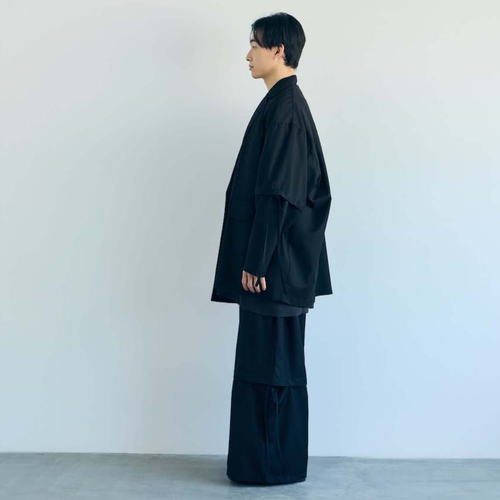 2way セットアップジャケット (BLACK)