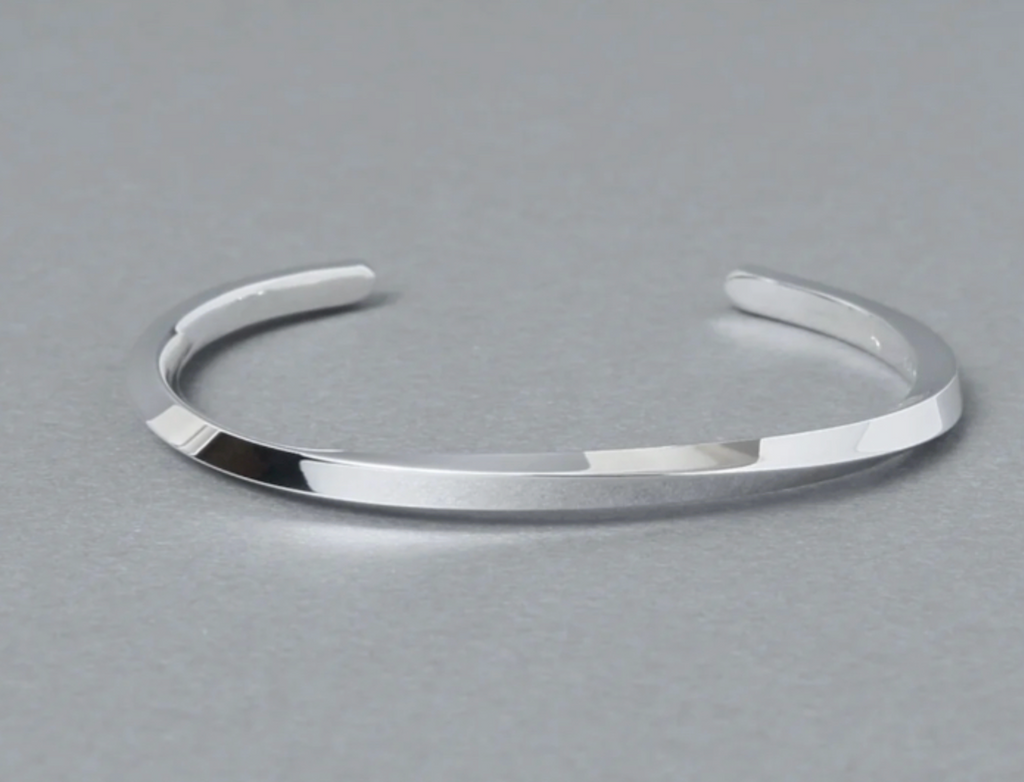 シルバー925 バングル(鏡面3mm)