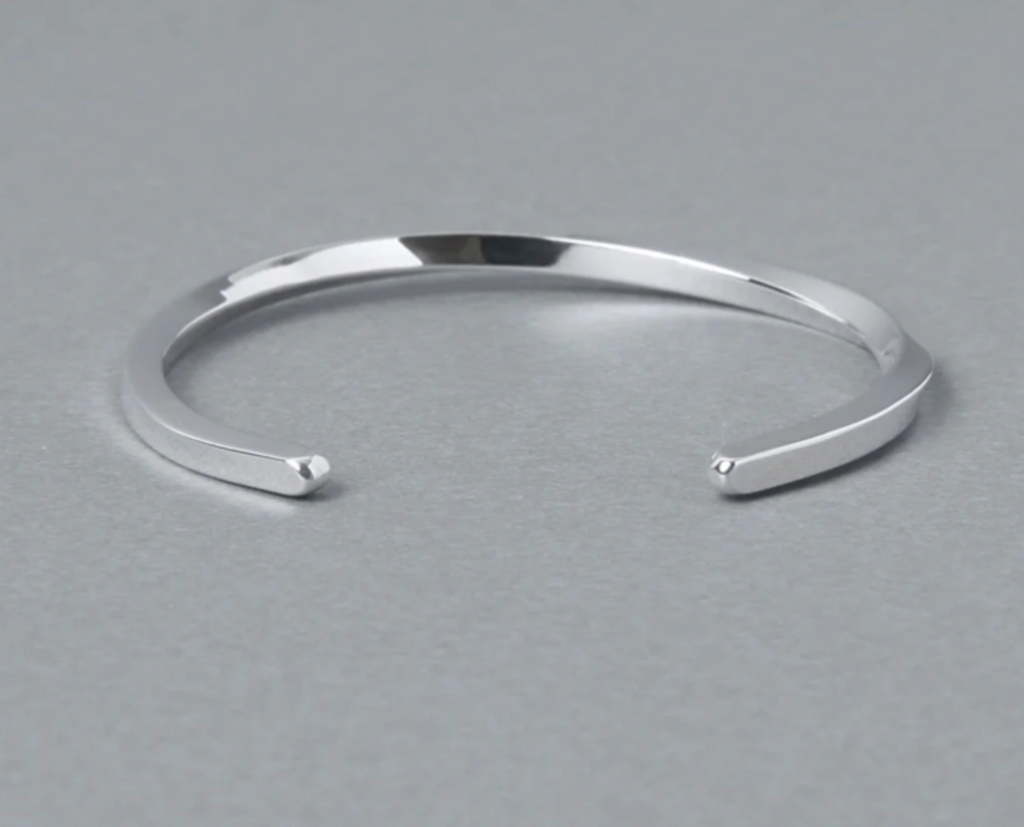 シルバー925 バングル(鏡面3mm)