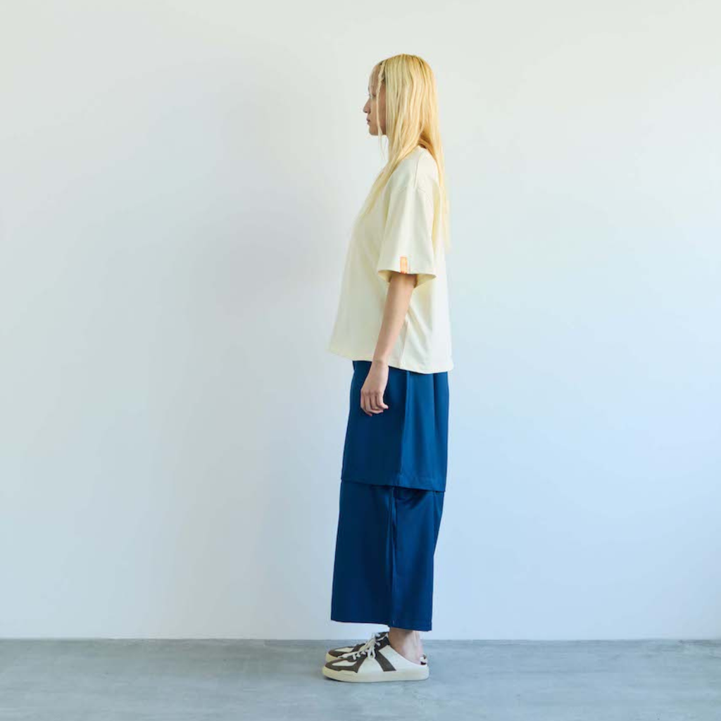 刺繍Tシャツ (LIGHT YELLOW)