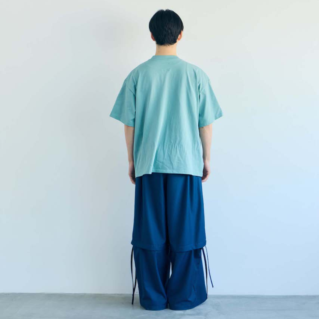 刺繍Tシャツ (SAX BLUE)