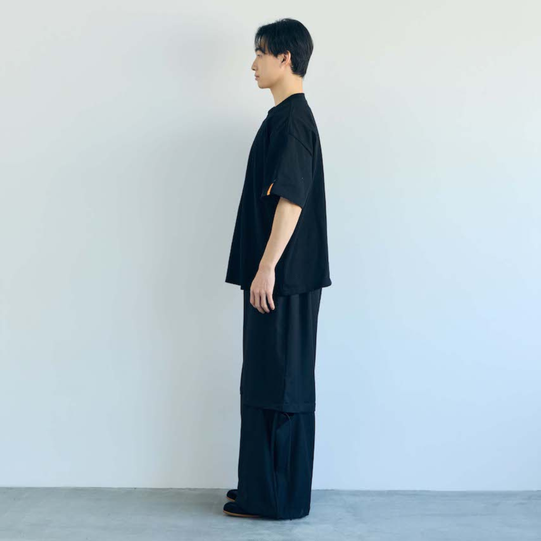 刺繍Tシャツ (BLACK)