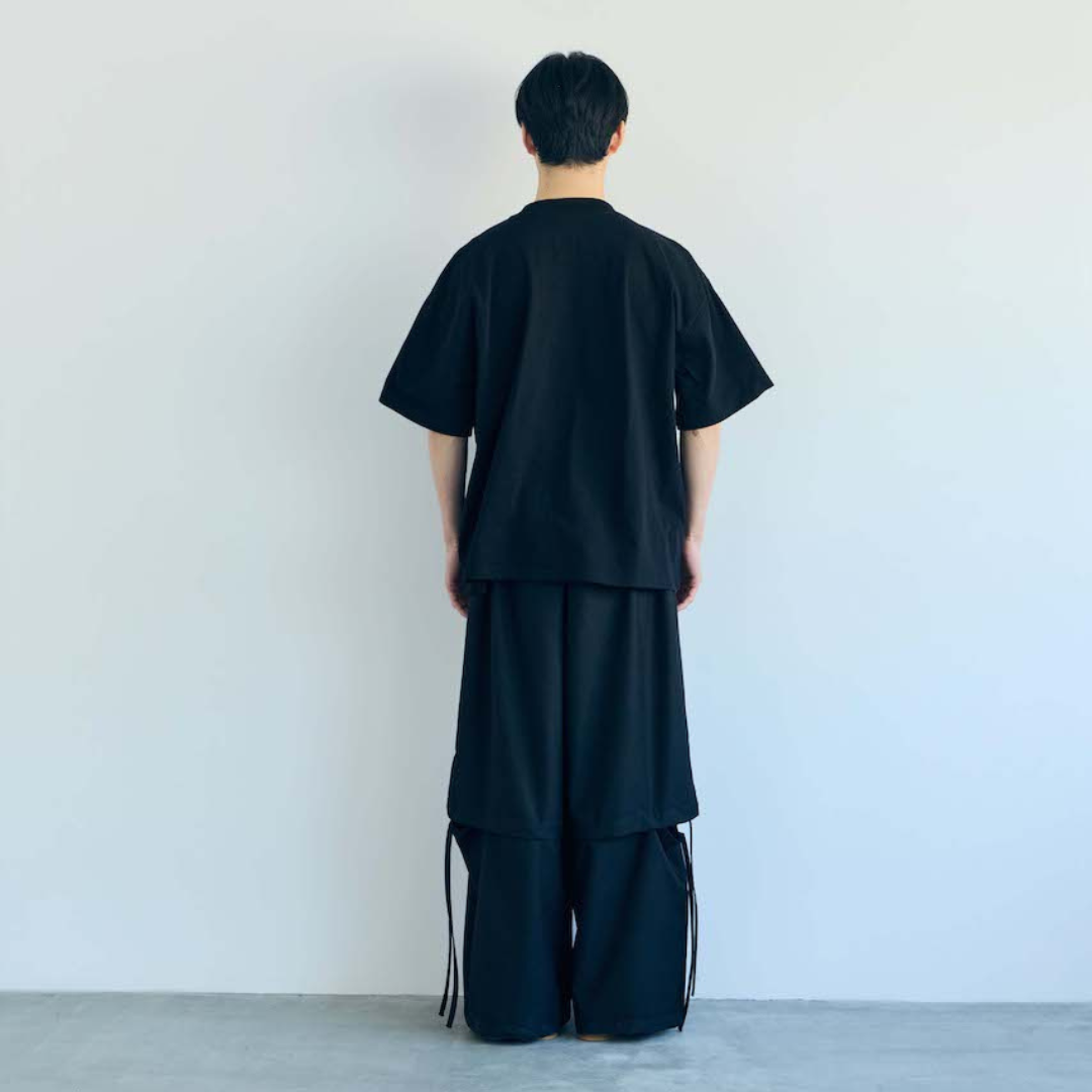 刺繍Tシャツ (BLACK)