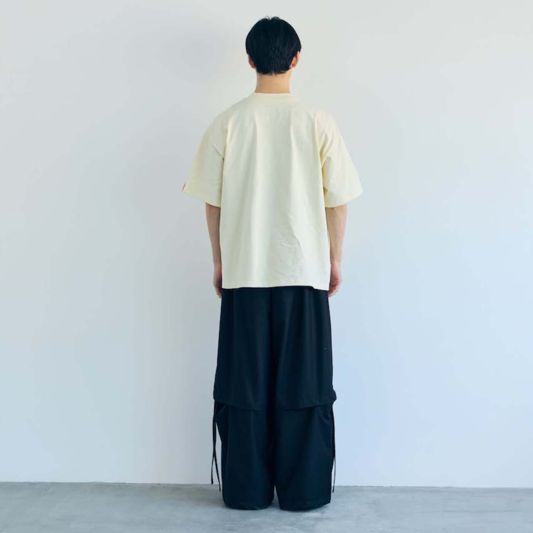 刺繍Tシャツ (LIGHT YELLOW)