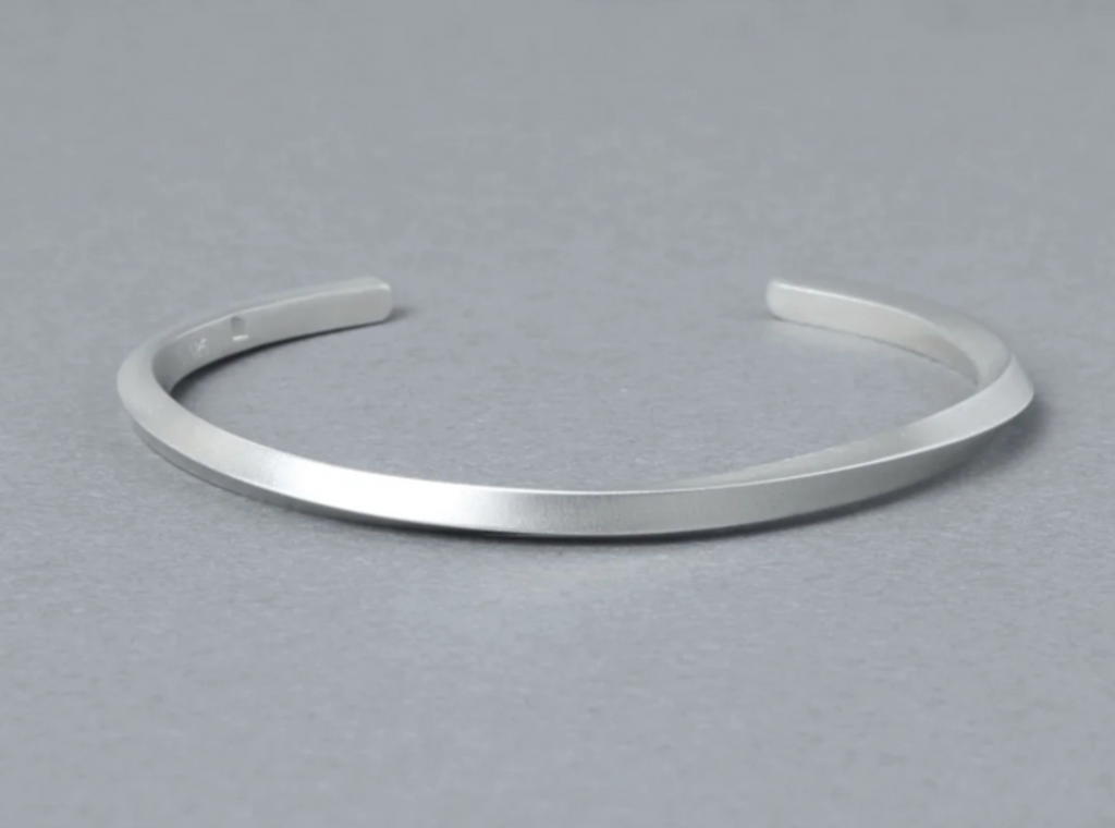 シルバー925 バングル(マット3mm)