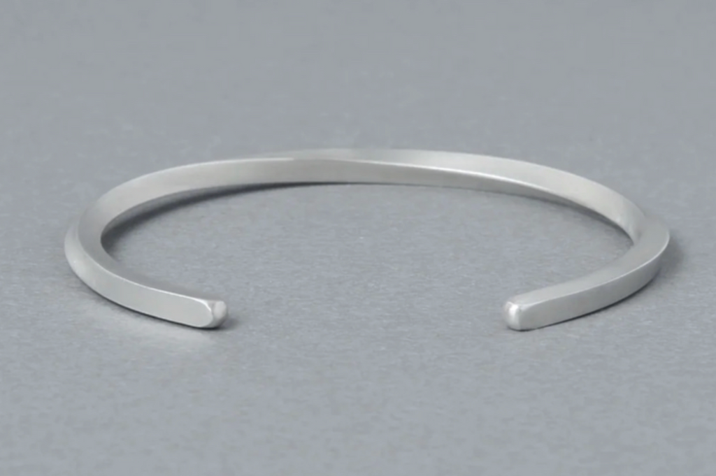 シルバー925 バングル(マット3mm)