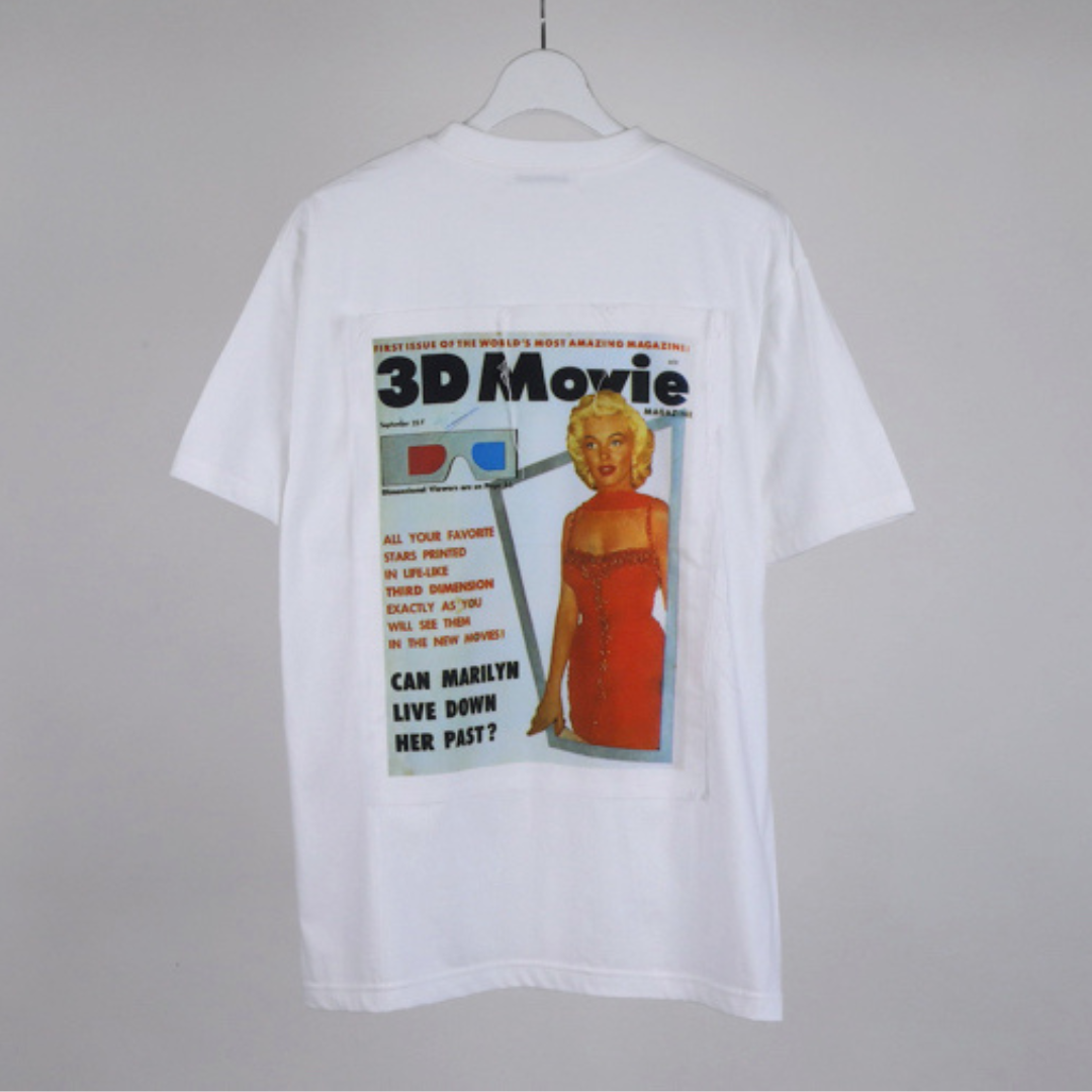 MARILYN MONROE TEE MAGAZINE (WHITE)