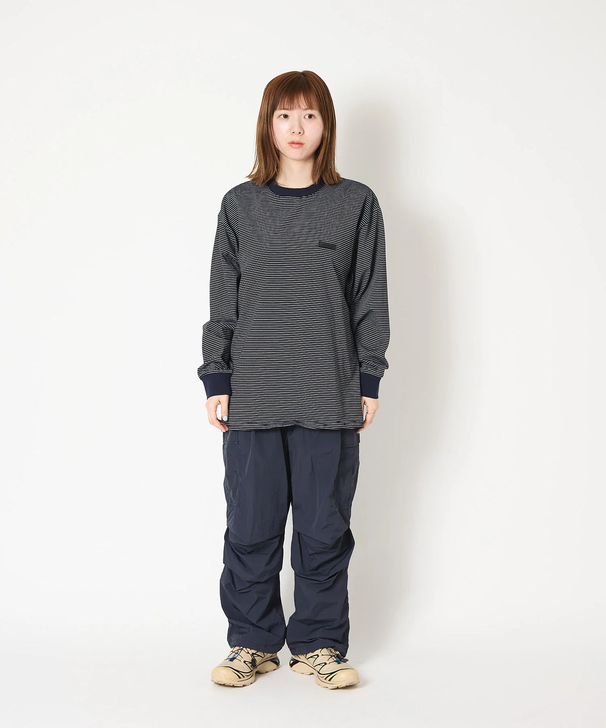BORDER L/S T-SHIRT