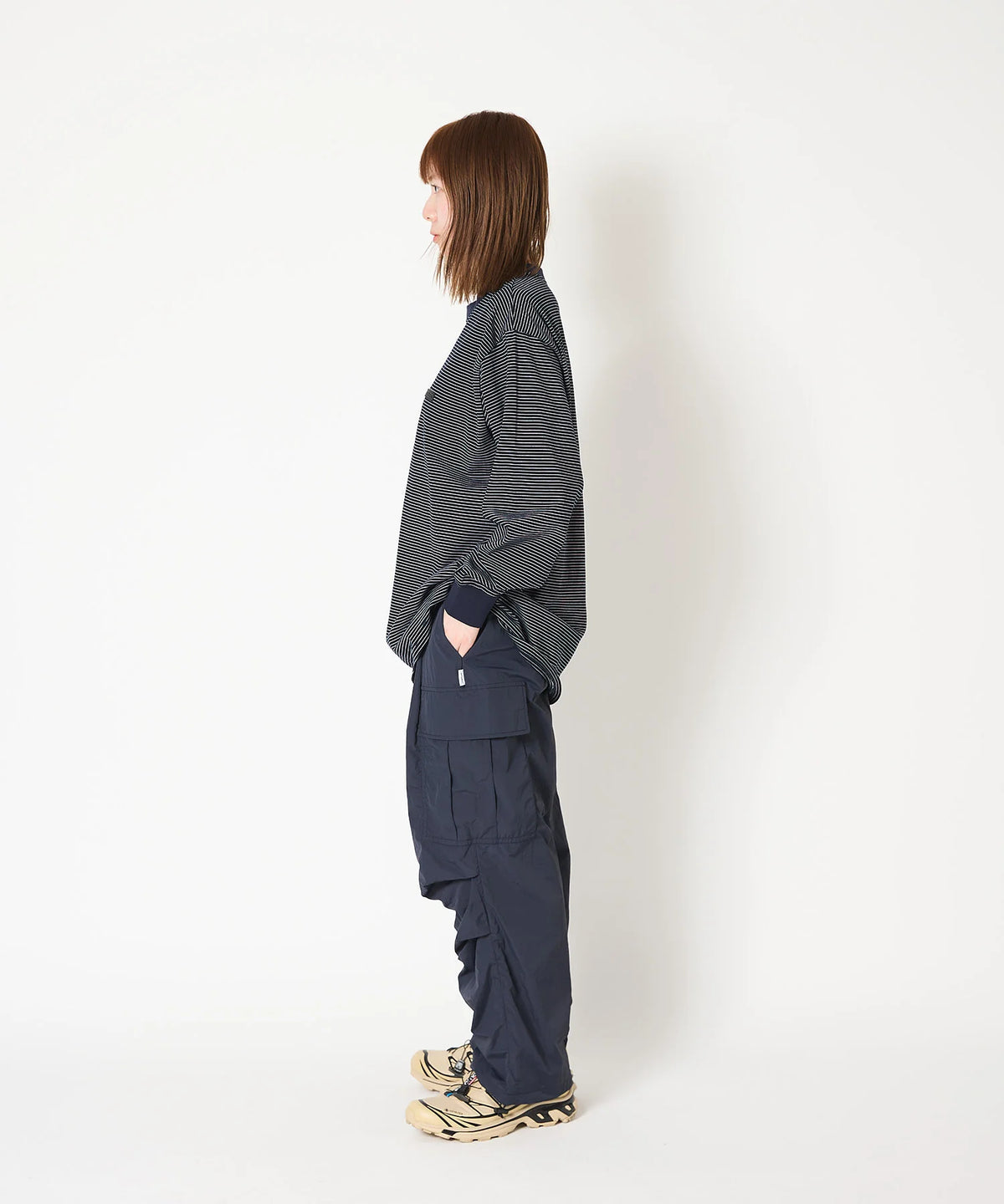 BORDER L/S T-SHIRT