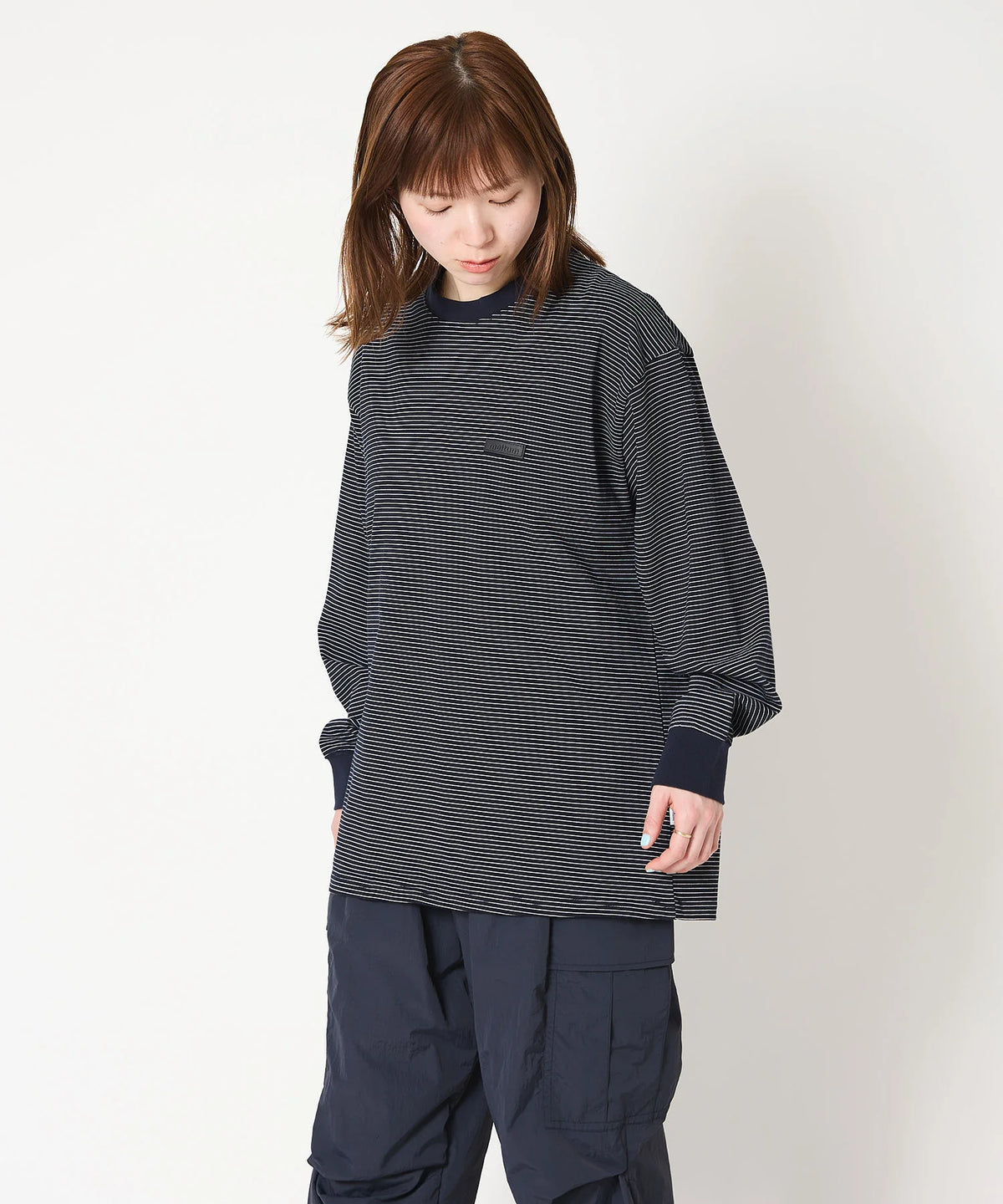 BORDER L/S T-SHIRT