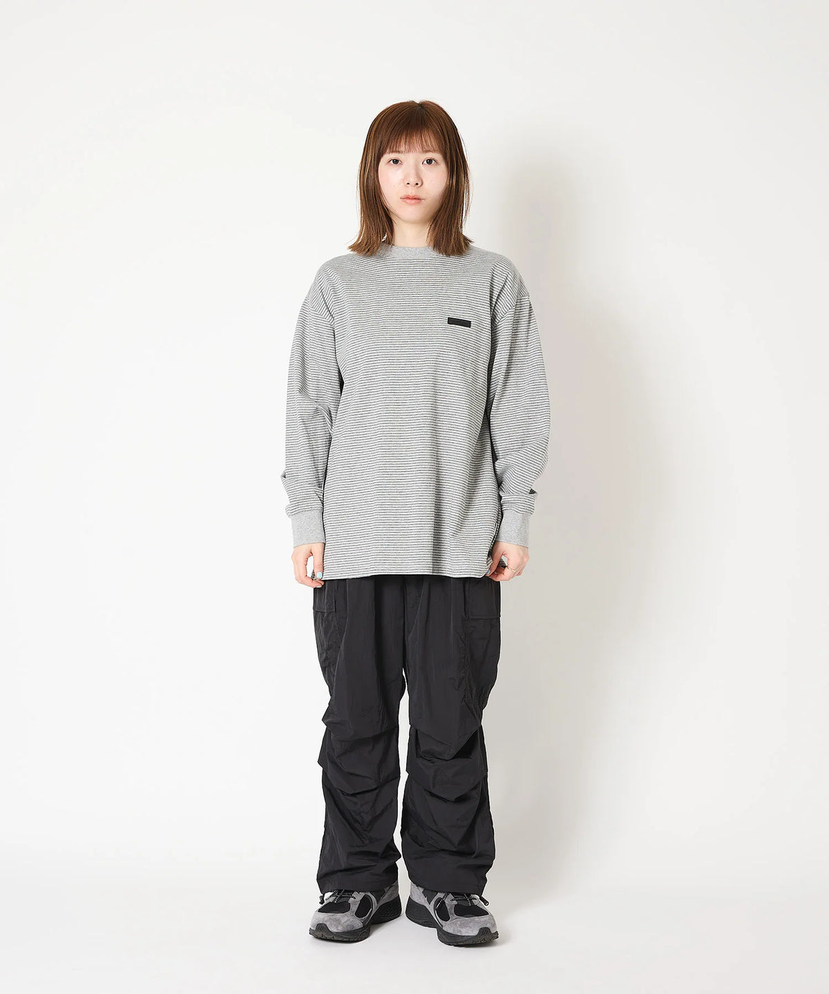 BORDER L/S T-SHIRT