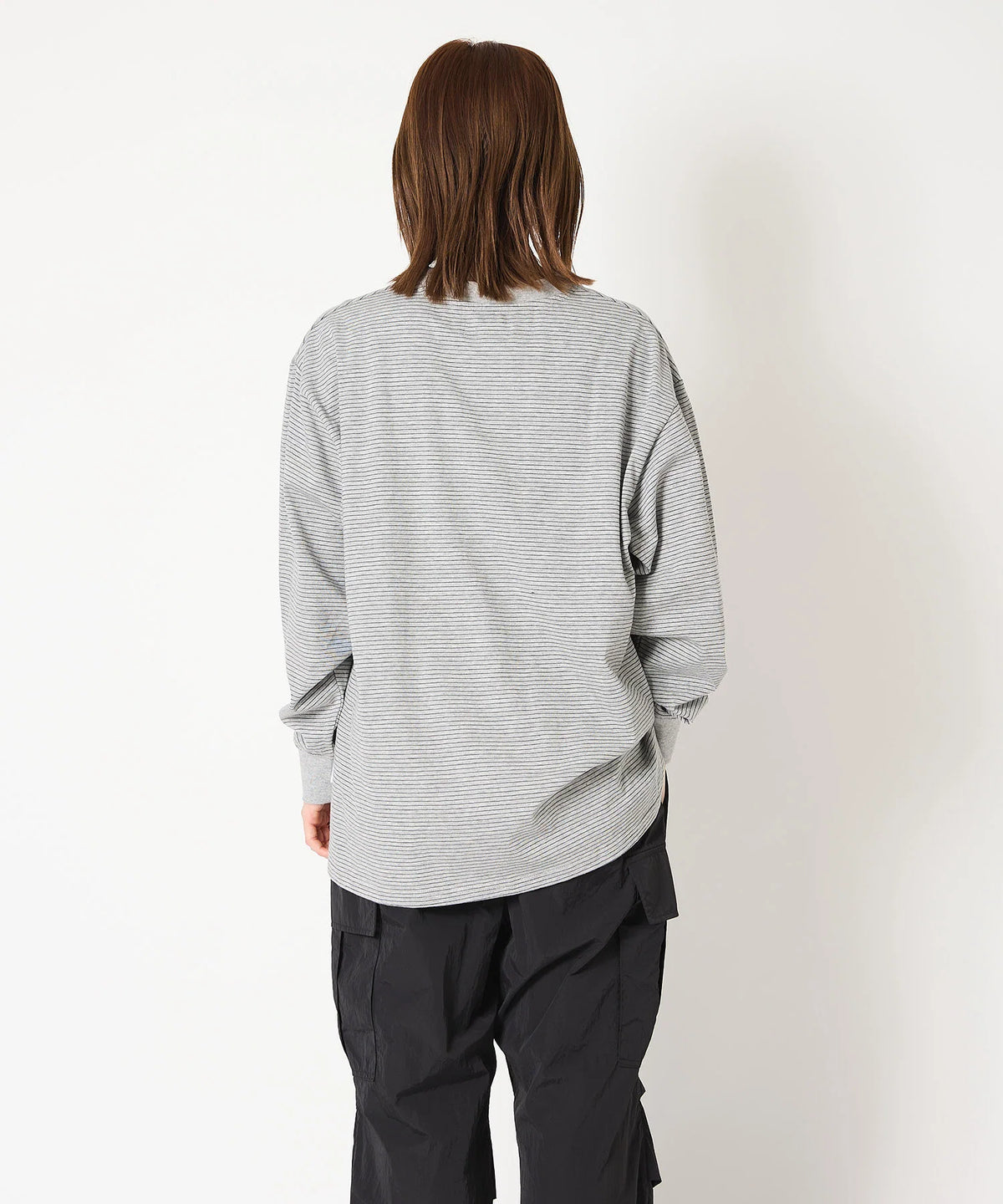 BORDER L/S T-SHIRT