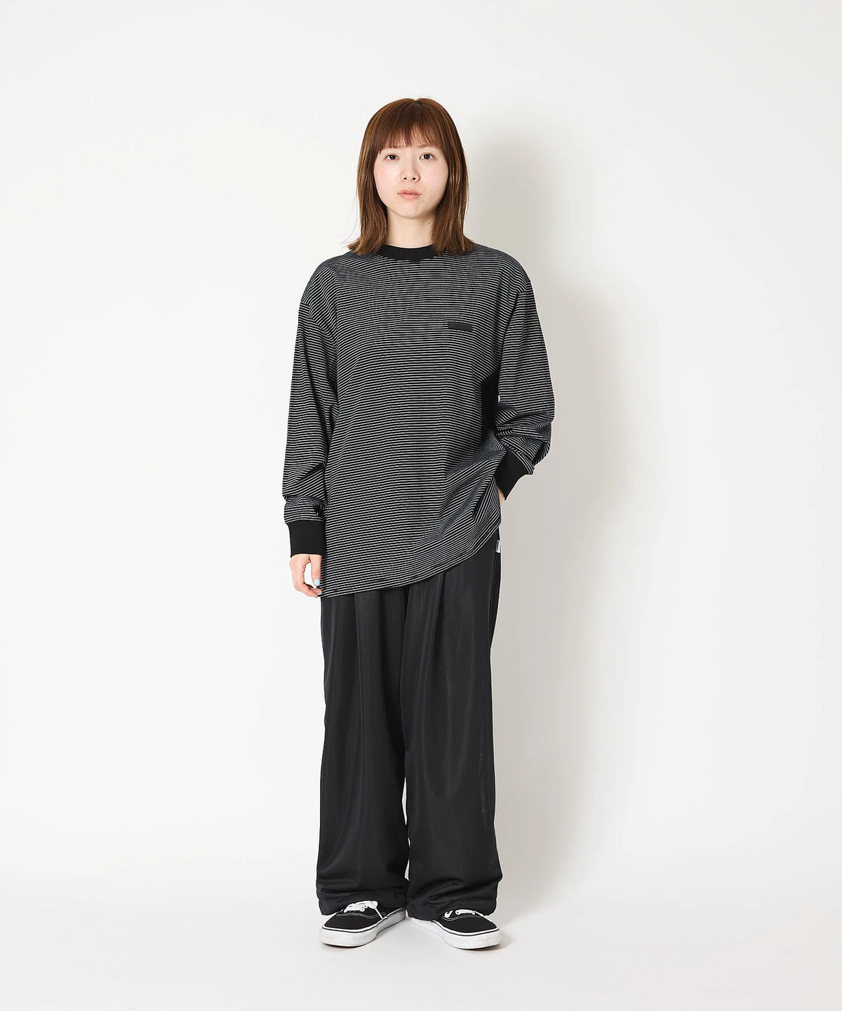 BORDER L/S T-SHIRT
