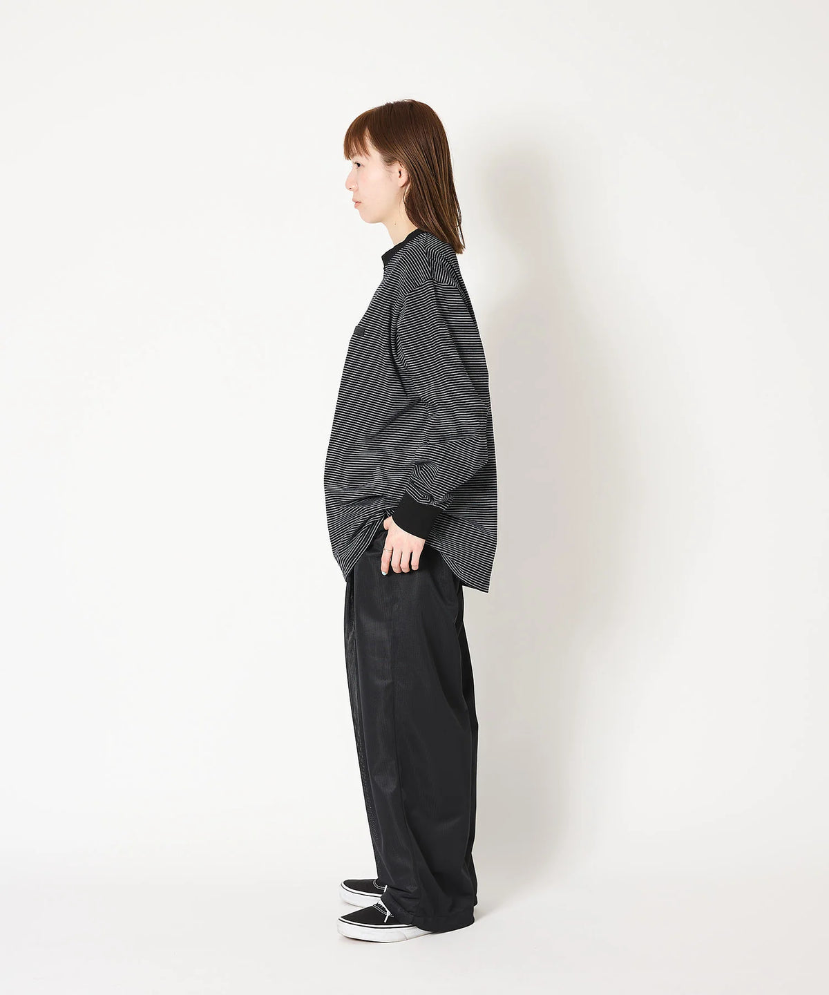BORDER L/S T-SHIRT