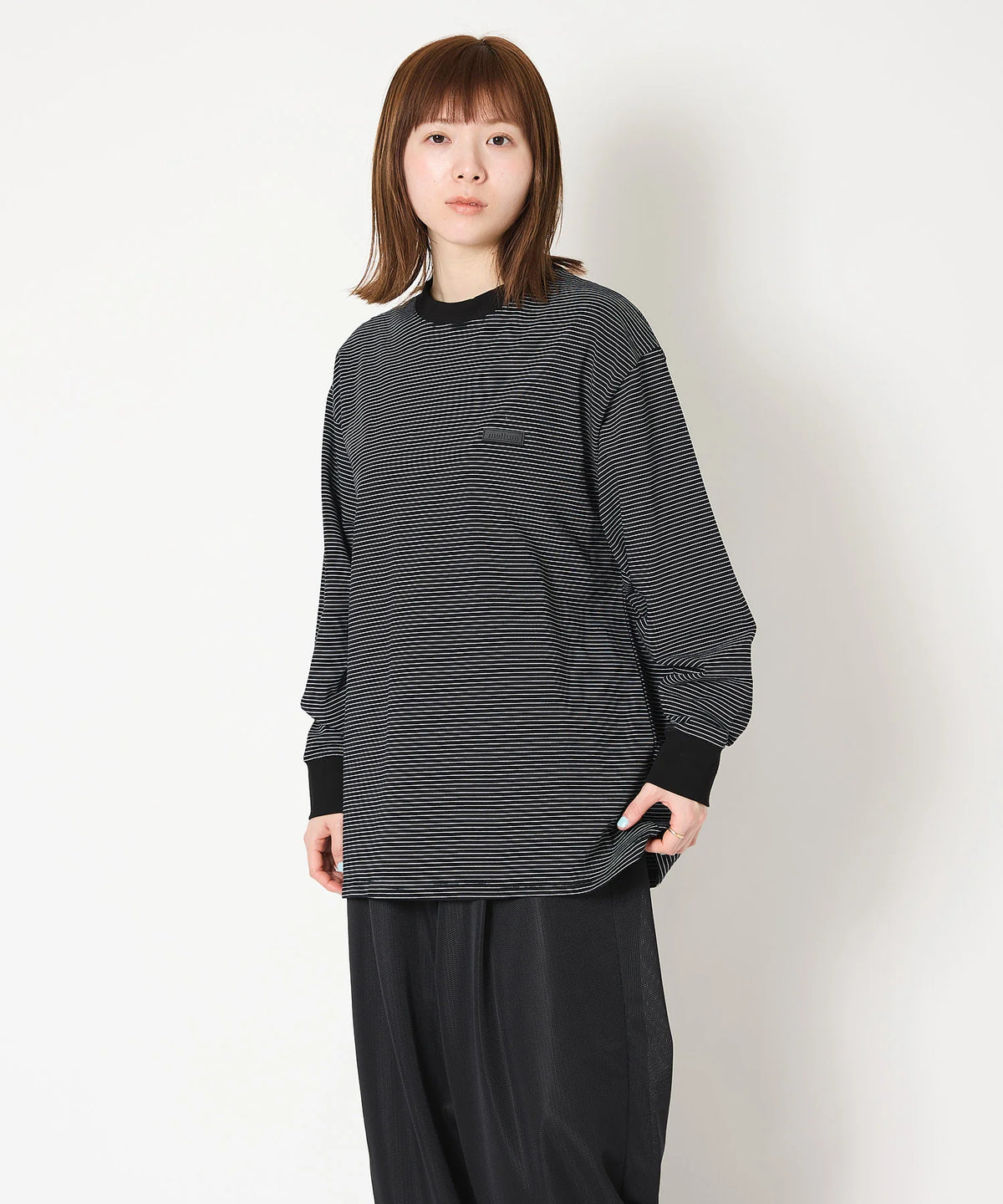 BORDER L/S T-SHIRT