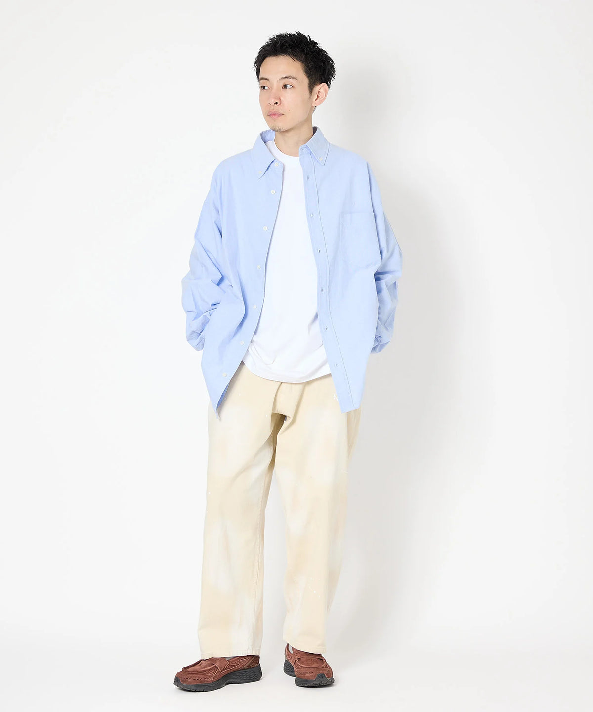 BAGGY DENIM VINTAGE DYED