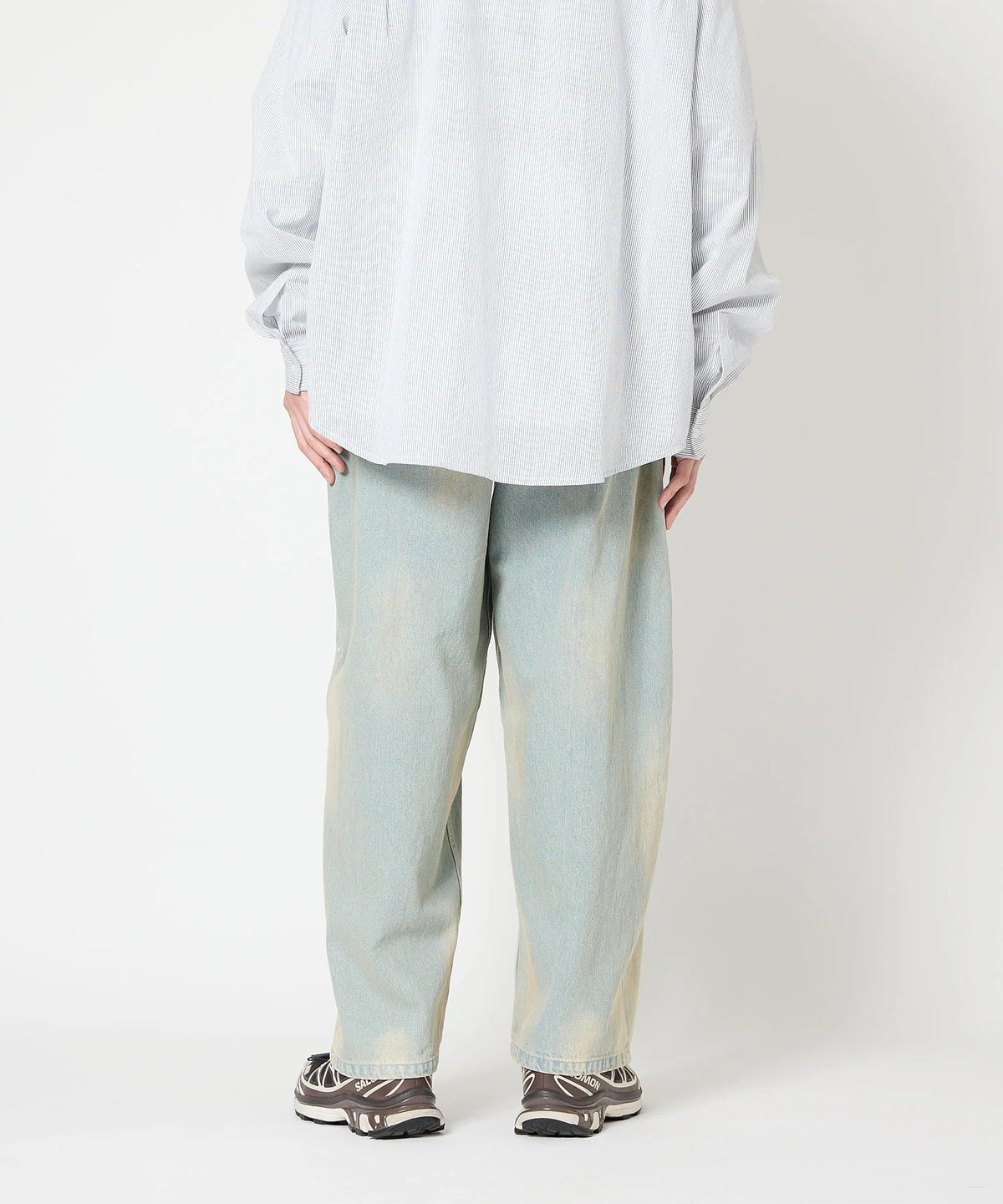 BAGGY DENIM VINTAGE DYED