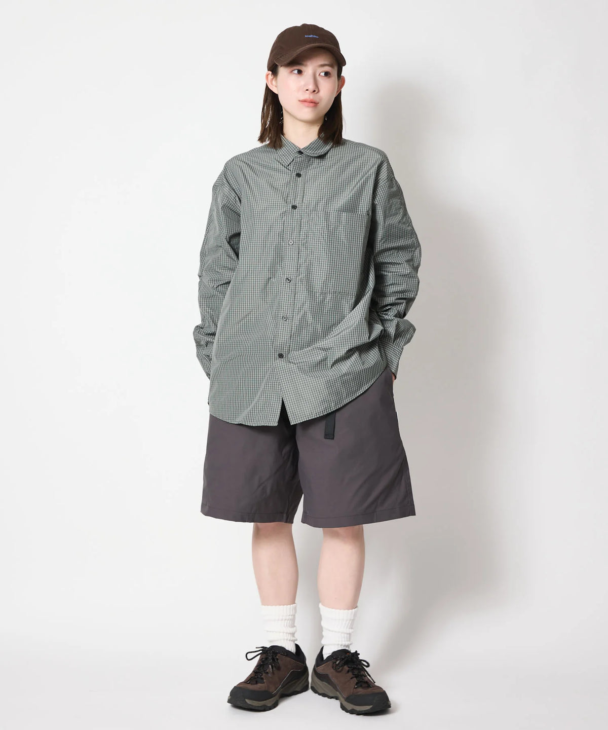 GRAPH CHECK TECH SHIRT L/S