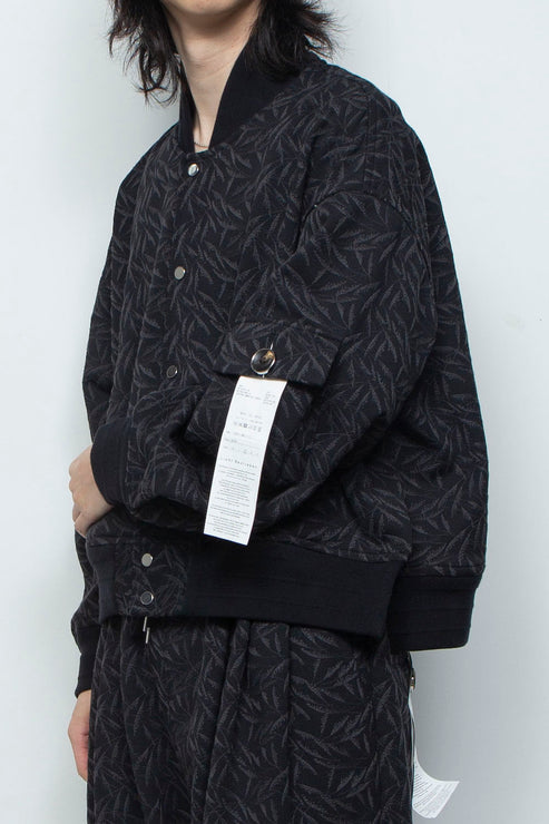 FULL EMBROIDERY JERSEY STADIUM BLOUSON