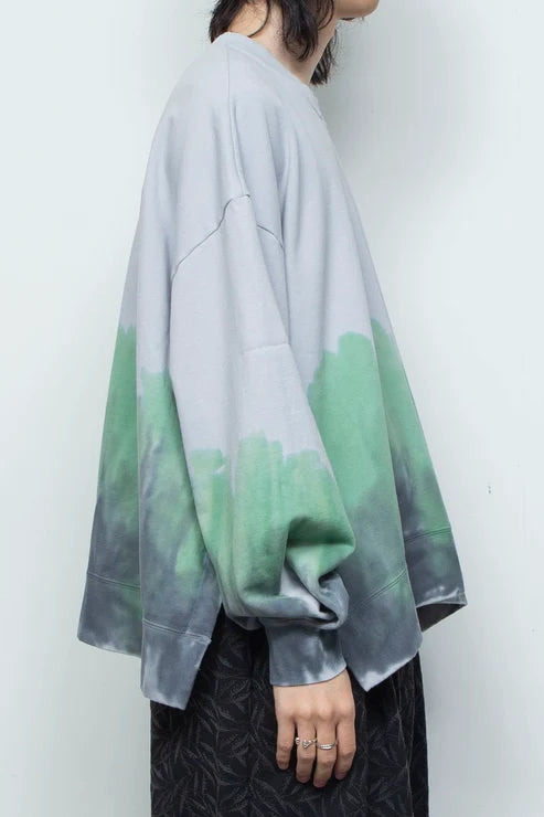 Hand-Dyed Long Sleeve Pullover