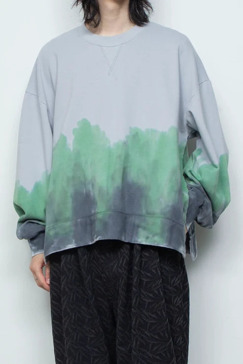 Hand-Dyed Long Sleeve Pullover