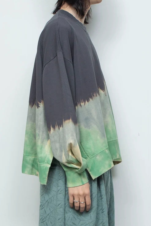 Hand-Dyed Long Sleeve Pullover