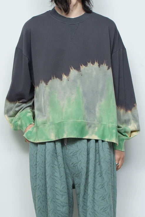 Hand-Dyed Long Sleeve Pullover