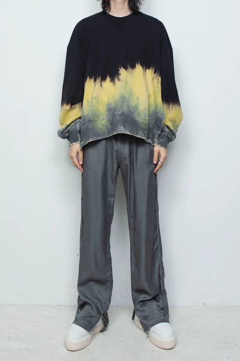 Hand-Dyed Long Sleeve Pullover