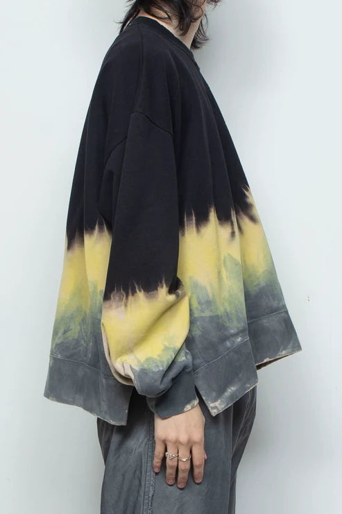 Hand-Dyed Long Sleeve Pullover