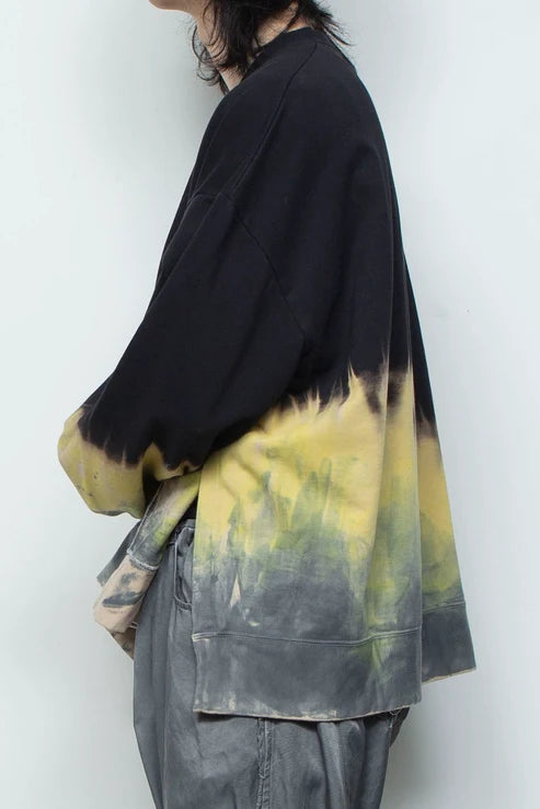 Hand-Dyed Long Sleeve Pullover