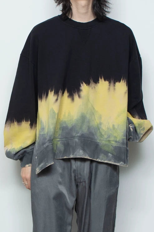 Hand-Dyed Long Sleeve Pullover