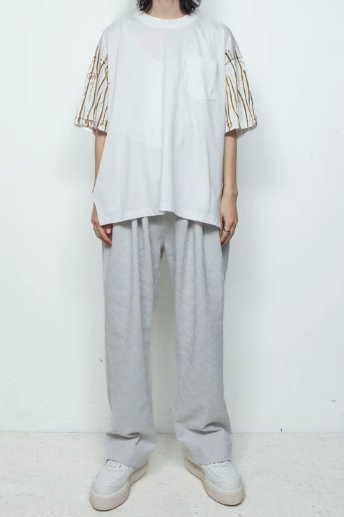 Crew Neck Short Sleeve T-shirt IVY