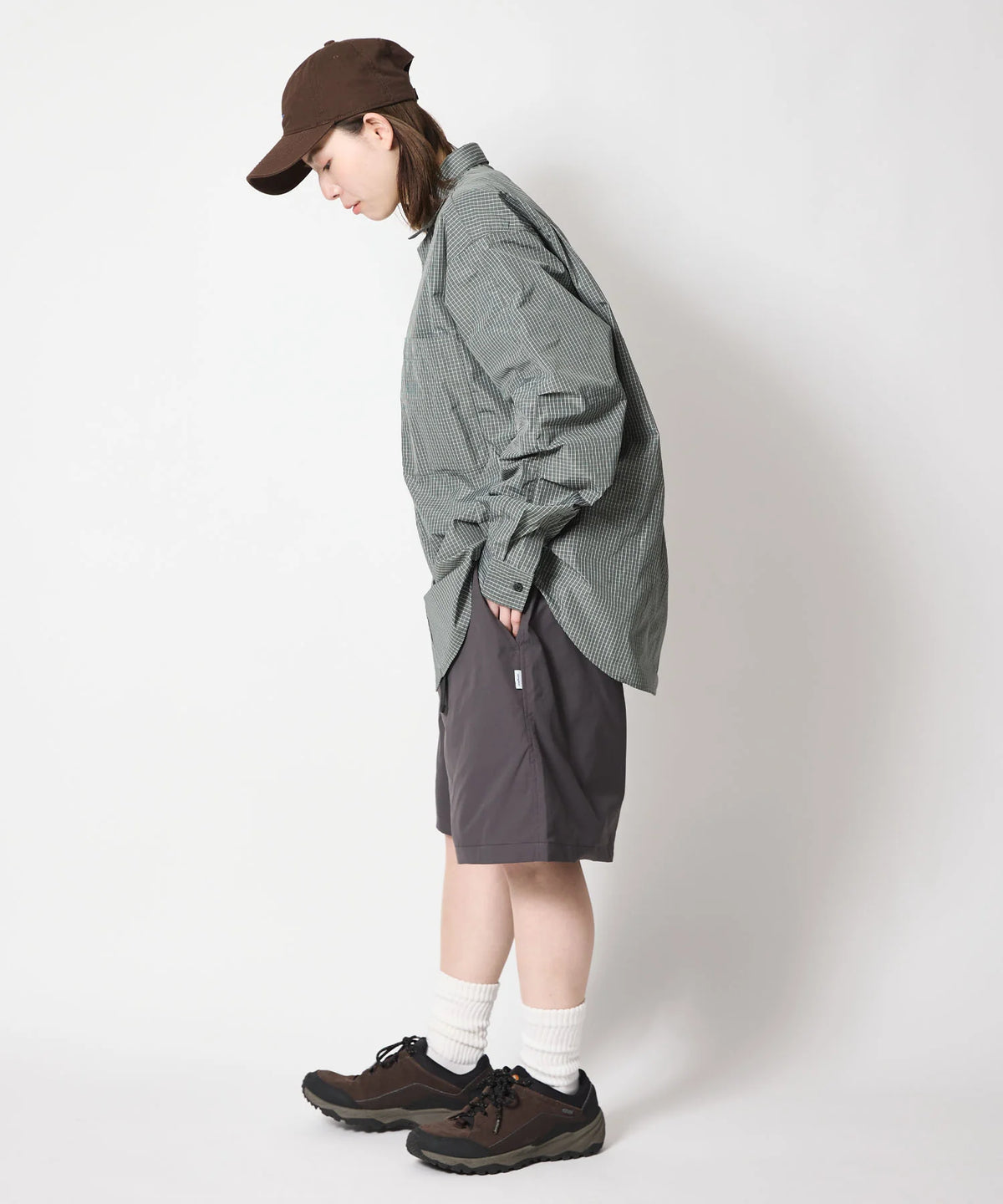 GRAPH CHECK TECH SHIRT L/S