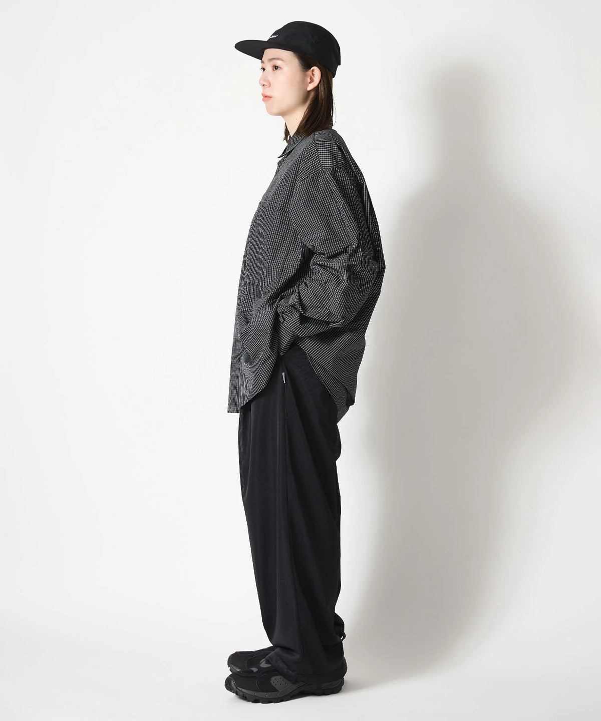 GRAPH CHECK TECH SHIRT L/S